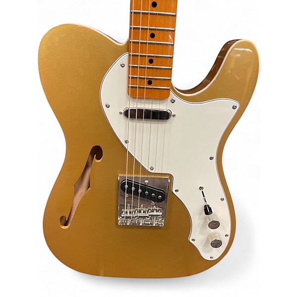 Used Squier Classic Vibe 1960S Telecaster Gold Solid Body Electric Guitar