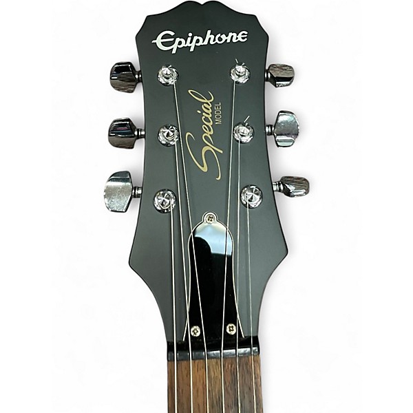 Used Epiphone Les Paul Special P90 Black Solid Body Electric Guitar