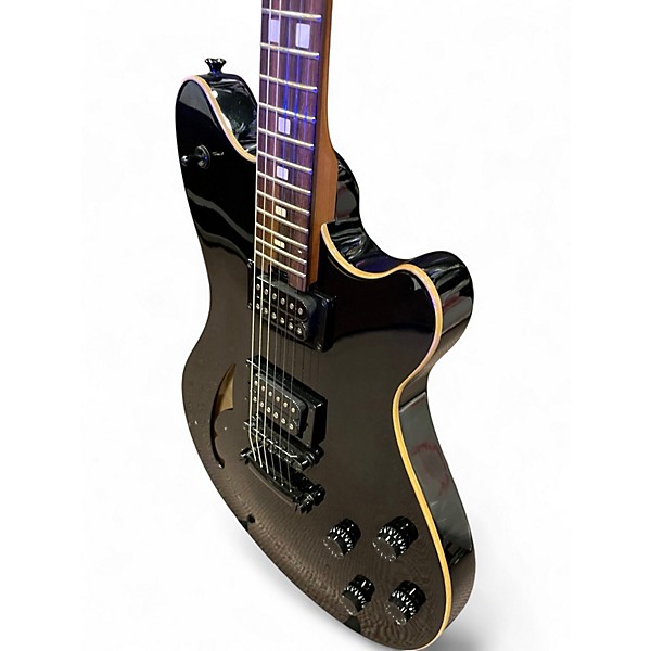 Used EVH SA126 Black Hollow Body Electric Guitar