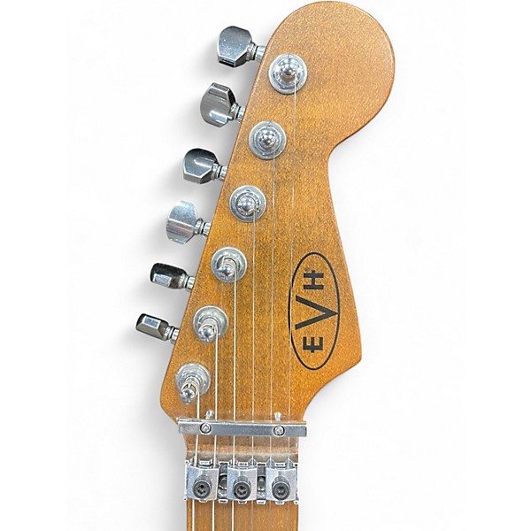 Used EVH Frankenstein Relic Series White Solid Body Electric Guitar