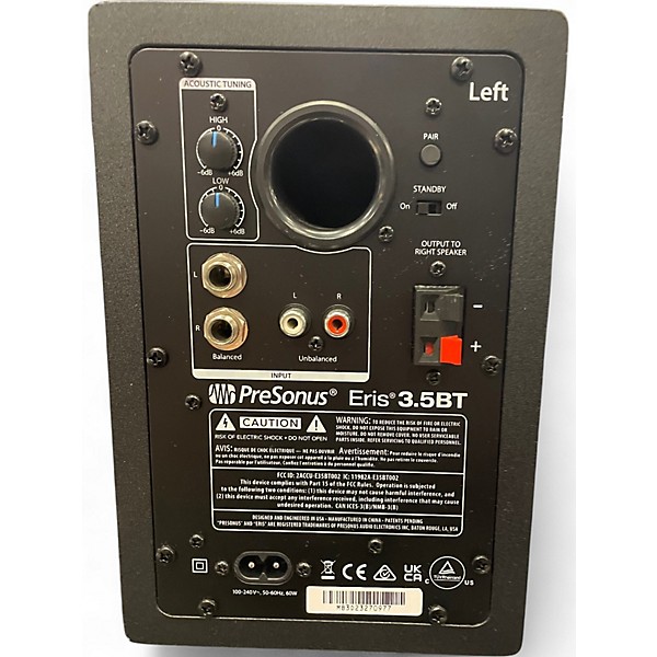 Used PreSonus ERIS 3.5BT Powered Monitor