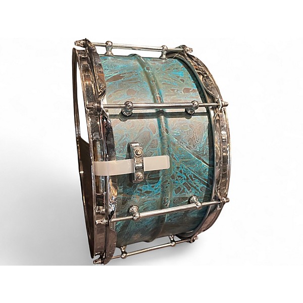 Used Pork Pie 13X7 Brass Patina Patina Drum