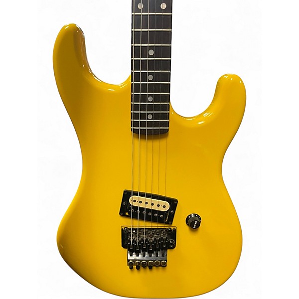 Used 1987 Kramer BARETTA HARVEST YELLOW Solid Body Electric Guitar