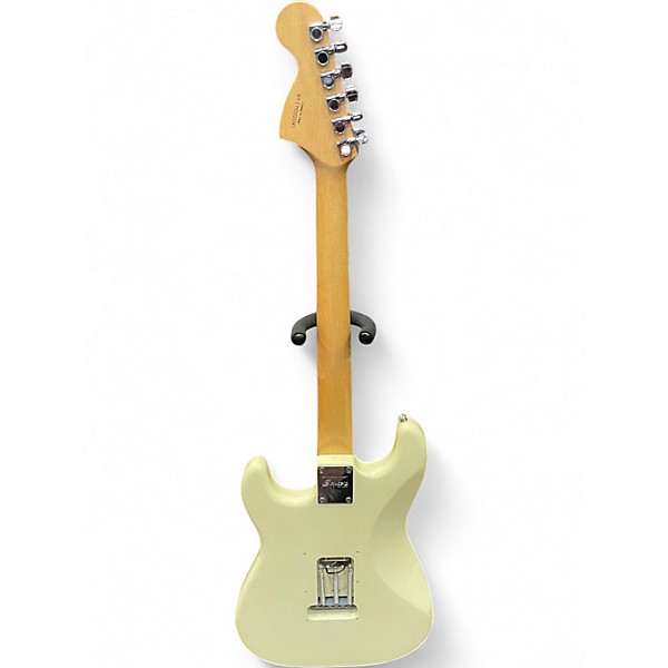 Used Squier Affinity Stratocaster Antique White Solid Body Electric Guitar