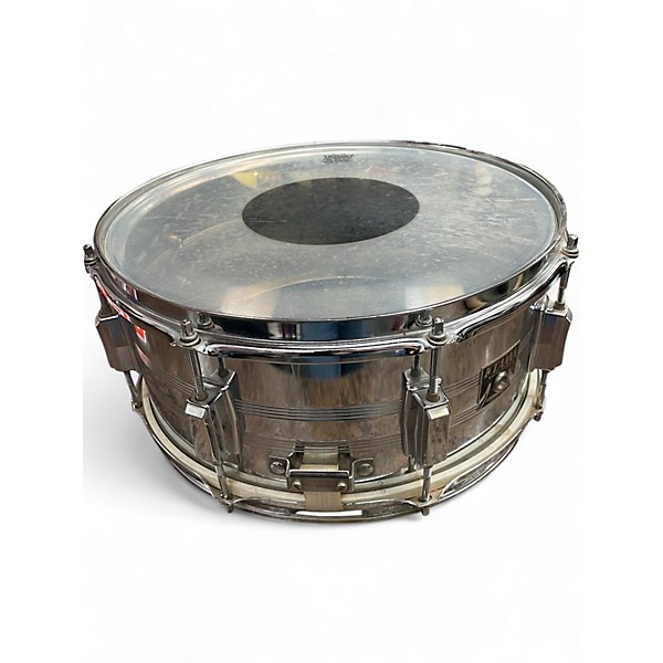 Used TAMA 14X6.5 Swingstar Steel Snare Made in Japan Chrome Drum
