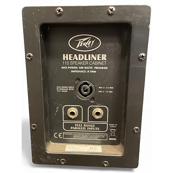 Used Peavey HEADLINER 115 Bass Cabinet