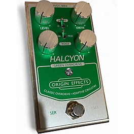 Used Origin Effects GREEN OVERDRIVE Effect Pedal