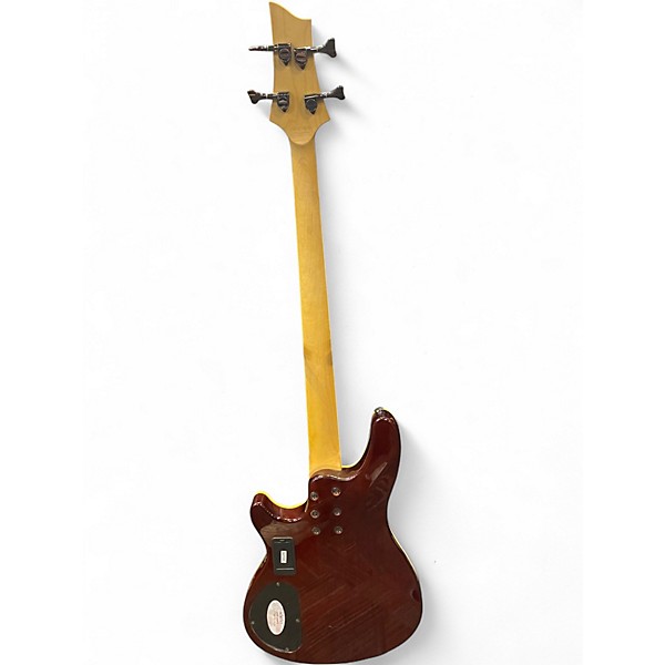 Used Schecter Guitar Research Omen Extreme 4 String Vintage Sunburst Electric Bass Guitar