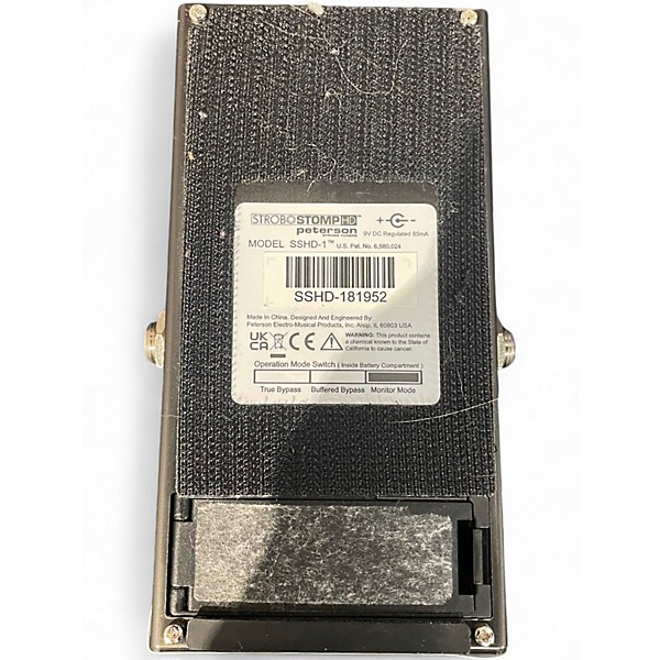 Used Peterson StroboStomp HD Tuner Pedal