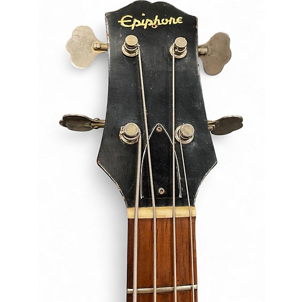 Vintage 1962 Epiphone Newport Cherry Electric Bass Guitar