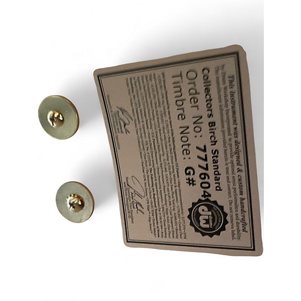 Used 2011 DW 6 Piece Collectors Series Birch Standard Royal Blue Fade Drum Kit