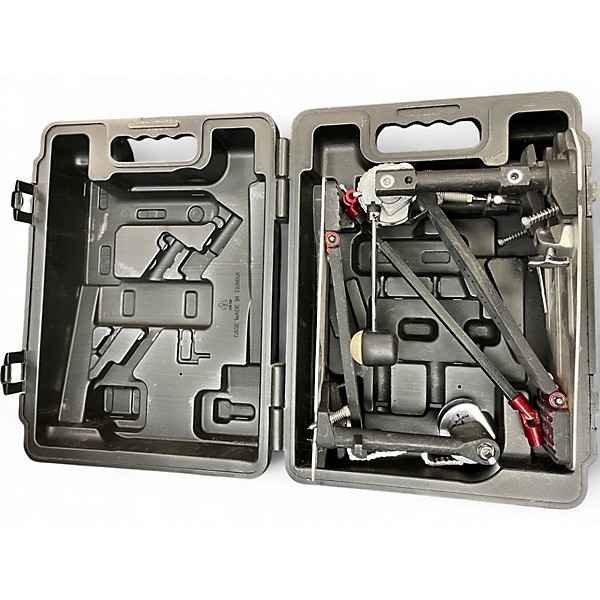 Used DW 9000 Series Double Double Bass Drum Pedal