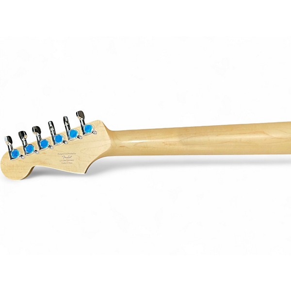 Used Squier Debut Stratocaster Black Solid Body Electric Guitar