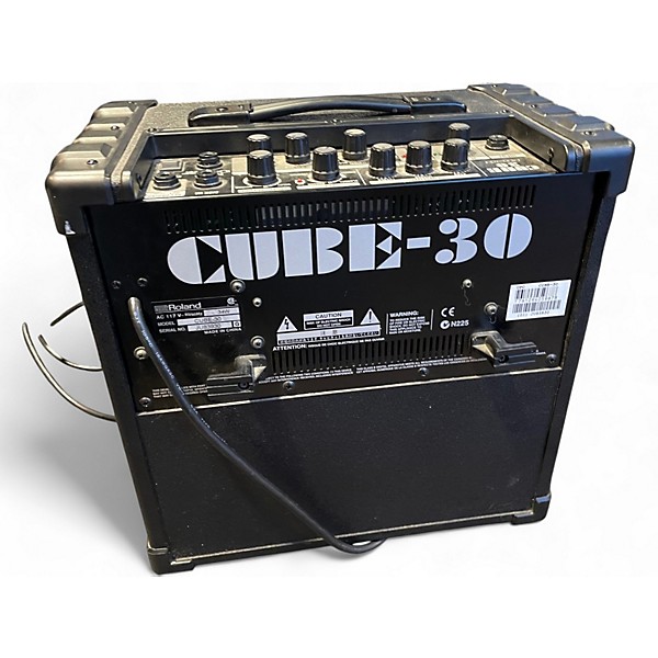 Used Roland Cube 30 1x10 30W Guitar Combo Amp
