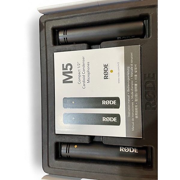 Used RODE M5 Matched Pair Condenser Microphone