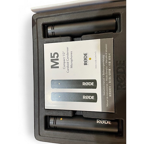 Used RODE M5 Matched Pair Condenser Microphone