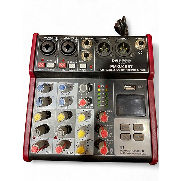 Used Pyle PMXU48BT Unpowered Mixer