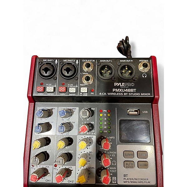Used Pyle PMXU48BT Unpowered Mixer
