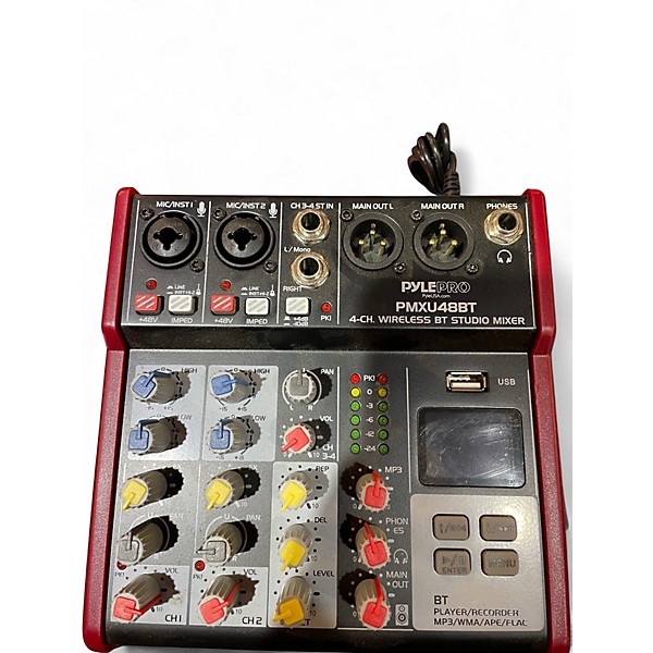 Used Pyle PMXU48BT Unpowered Mixer