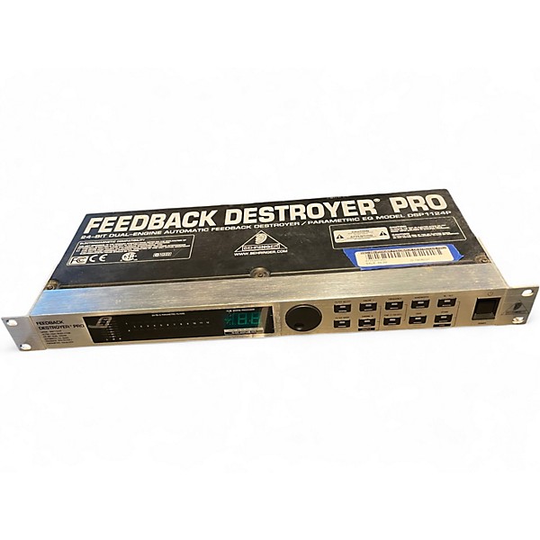 Used Behringer Feedback Destroyer Pro DSP1124P Feedback Suppressor