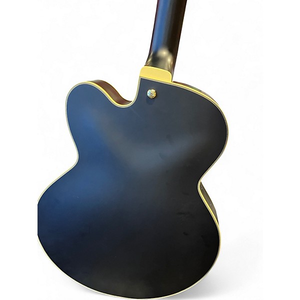 Used Ibanez AF75GBKF Flat Black Hollow Body Electric Guitar