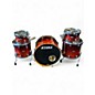 Used TAMA 5 Piece Starclassic Performer Dark Cherry Fade Drum Kit thumbnail