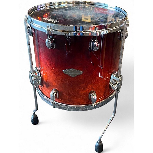 Used TAMA 5 Piece Starclassic Performer Dark Cherry Fade Drum Kit