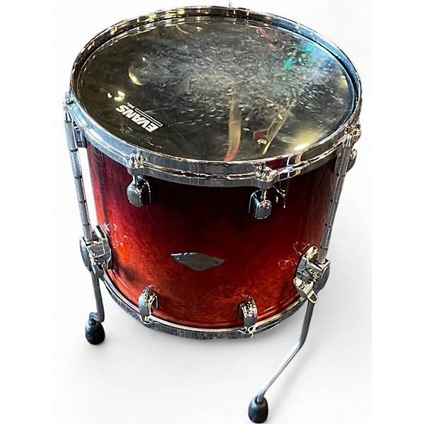 Used TAMA 5 Piece Starclassic Performer Dark Cherry Fade Drum Kit