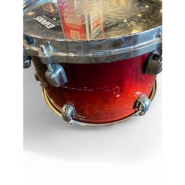 Used TAMA 5 Piece Starclassic Performer Dark Cherry Fade Drum Kit