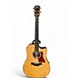 Used Taylor 710CEL9 Natural Acoustic Electric Guitar