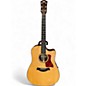 Used Taylor 710CEL9 Natural Acoustic Electric Guitar