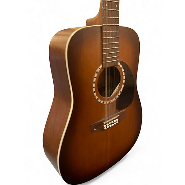 Used Art & Lutherie 12 CEDAR 3 Color Sunburst Acoustic Guitar