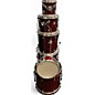 Used Mapex 7 Piece Horizon Trans Red Drum Kit thumbnail