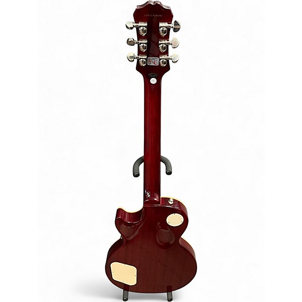 Used Epiphone Les Paul Standard Pro Cherry Sunburst Solid Body Electric Guitar