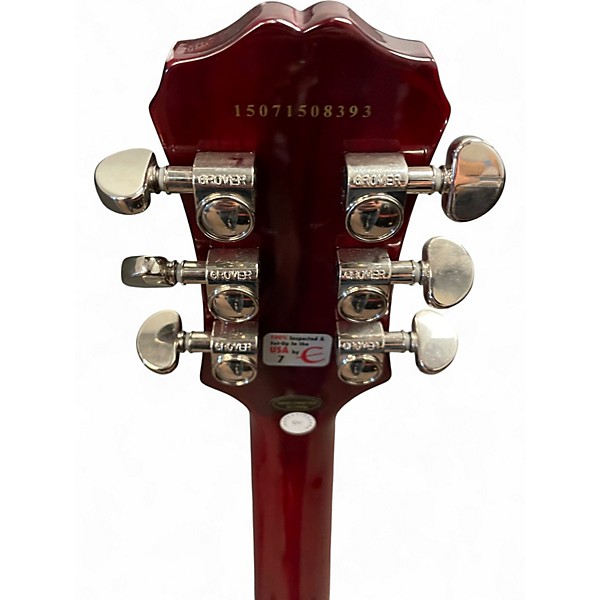 Used Epiphone Les Paul Standard Pro Cherry Sunburst Solid Body Electric Guitar