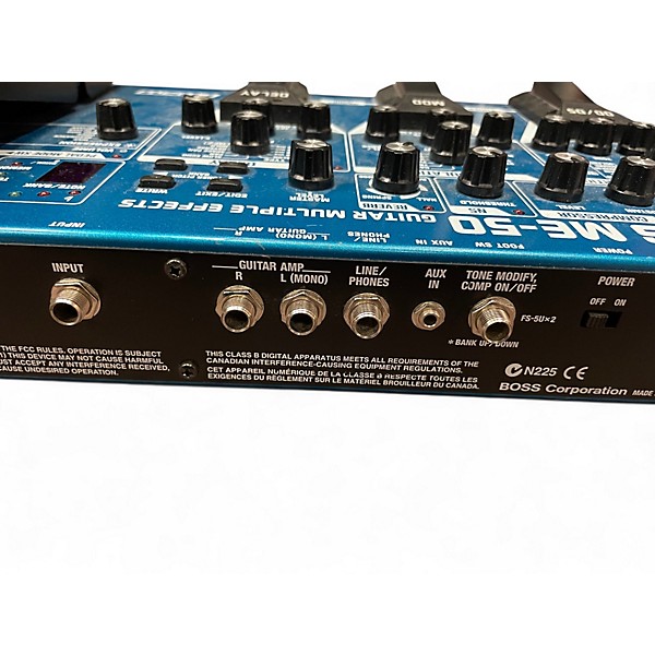 Used BOSS ME50 Guitar Multi Effect Processor