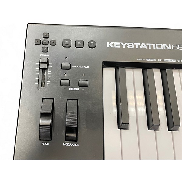 Used M-Audio keystation 88 mkiii MIDI Controller