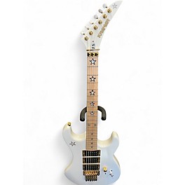 Used Kramer Js Jersey Star White Solid Body Electric Guitar