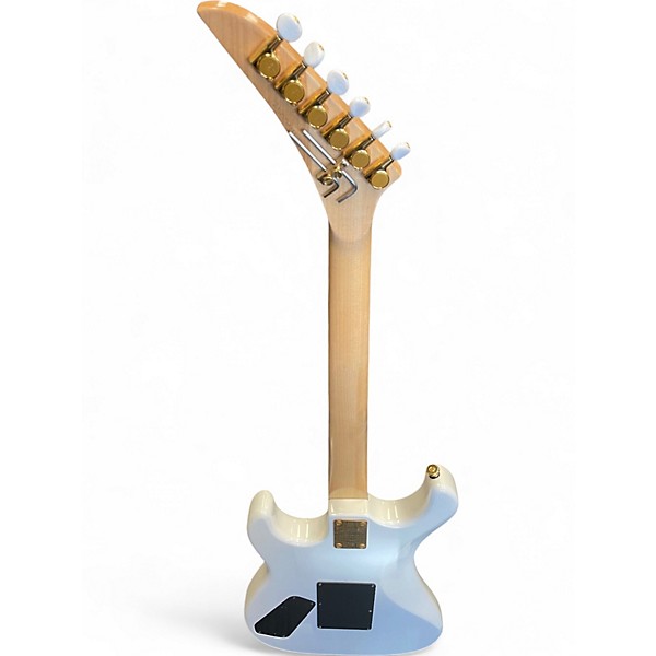 Used Kramer Js Jersey Star White Solid Body Electric Guitar