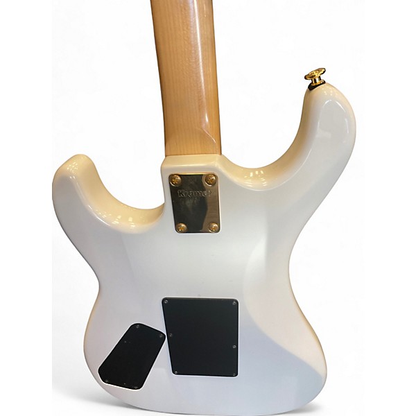 Used Kramer Js Jersey Star White Solid Body Electric Guitar