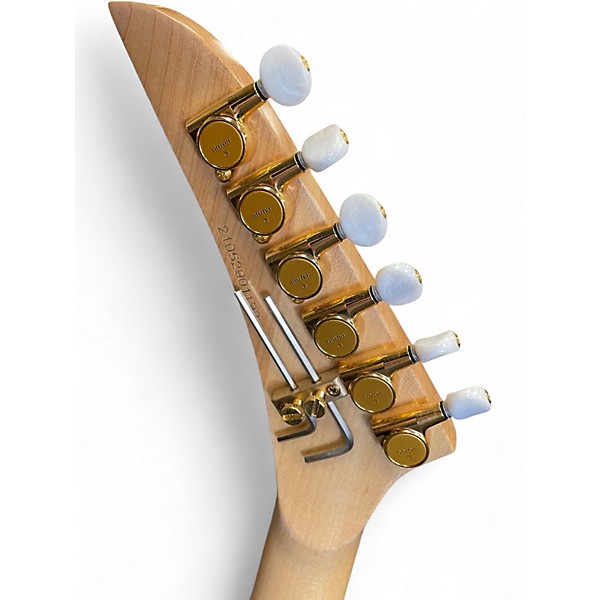 Used Kramer Js Jersey Star White Solid Body Electric Guitar