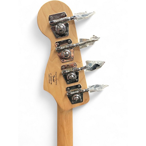 Used Squier Affinity Jazz Bass Ocean Turquoise Electric Bass Guitar