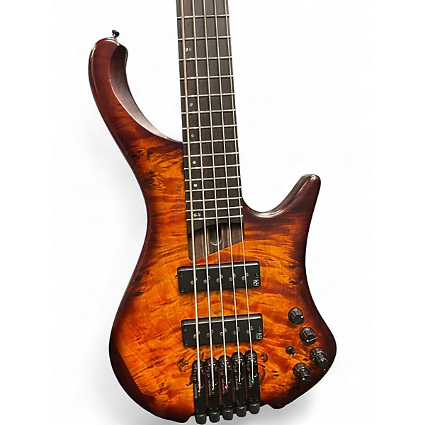 Used Ibanez EHB150S DEL DRAGON EYE BURST Electric Bass Guitar
