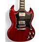 Used Gibson SG Cherry Solid Body Electric Guitar