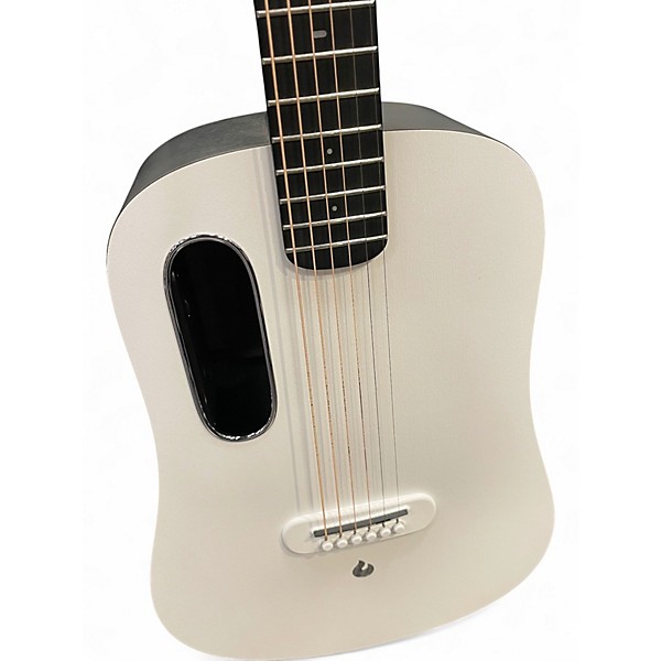 Used LAVA MUSIC LAVA ME PLAY WHITE Acoustic Electric Guitar