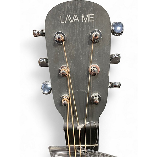 Used LAVA MUSIC LAVA ME PLAY WHITE Acoustic Electric Guitar
