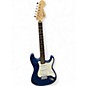 Used Squier Standard Stratocaster Blue Solid Body Electric Guitar thumbnail