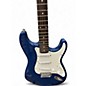 Used Squier Standard Stratocaster Blue Solid Body Electric Guitar