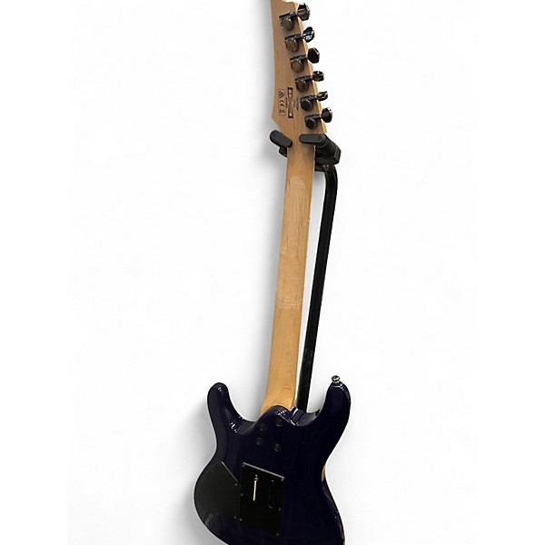 Used Ibanez S670QM Blue Burst Solid Body Electric Guitar