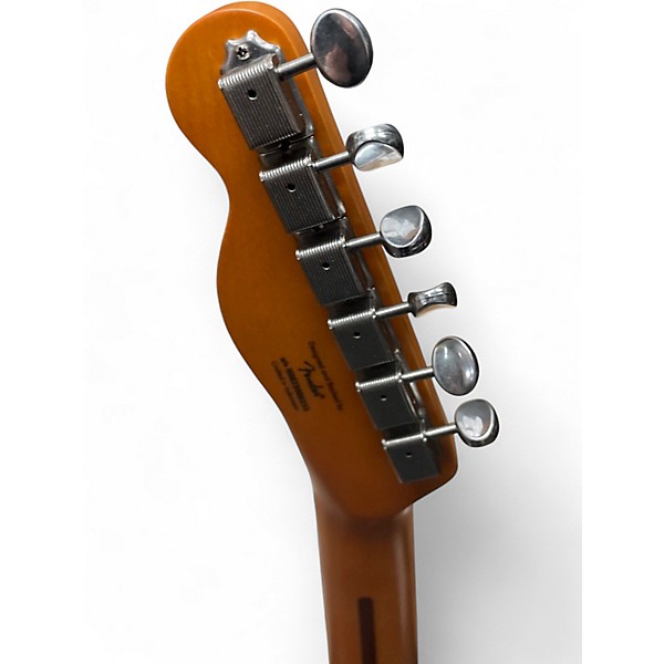 Used Squier 40th Anniversay Telecaster Vintage Edition Satin Dakota Red Solid Body Electric Guitar